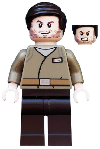 LEGO® Minifigurák sw0876 - Ellenállás oldali tiszt (Brance őrnagy)