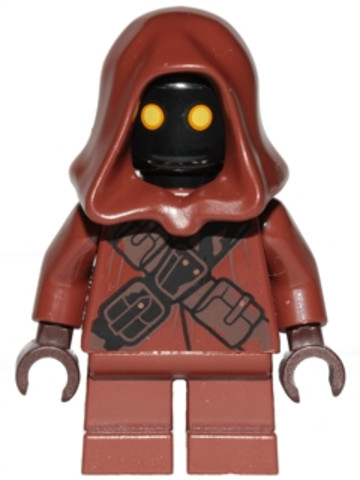 LEGO® Minifigurák sw0896 - Jawa - Övekkel és fekete folttal