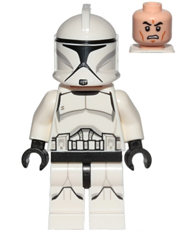 LEGO® Minifigurák sw0910 - Clone Trooper - Mintás Lábbal