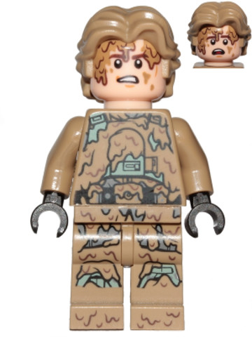 LEGO® Minifigurák sw0934 - Han Solo - Sáros Mimban gyalogos ruhában