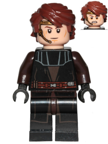 LEGO® Minifigurák sw0939 - Anakin Skywalker - Headset-el