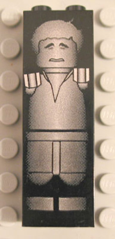 LEGO® Minifigurák sw0984 - Han Solo széntömbbe fagyasztva (1x2x5-ös kocka)