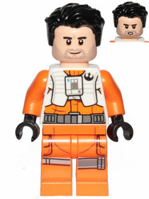 Poe Dameron - narancssárga pilóta ruhában