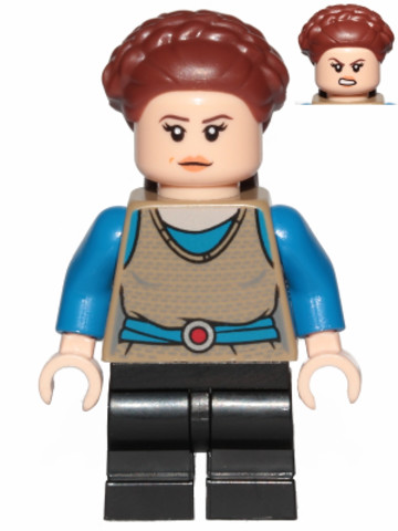LEGO® Minifigurák sw1023 - Padmé Naberrie (Amidala) - közepes lábakkal