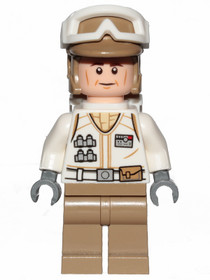 Hoth lázadó katona - fehér egyenruha, sötét cserszín lábakkal