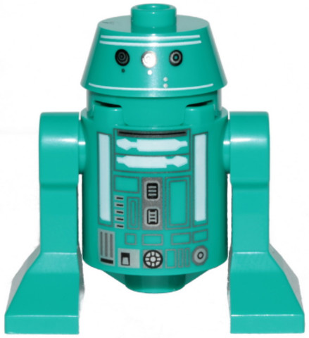 LEGO® Minifigurák sw1052 - Astromech Droid, Dark Turquoise