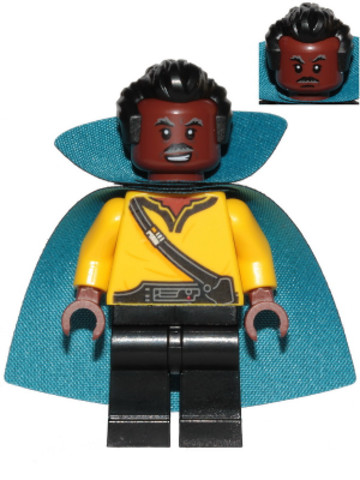 LEGO® Minifigurák sw1067 - Lando Calrissian - idős, köpennyel és gallérral