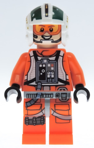 LEGO® Minifigurák sw1081 - Wedge Antilles - hósikló pilóta