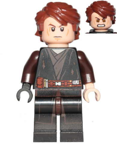 LEGO® Minifigurák sw1083 - Anakin Skywalker - égésnyomokkal