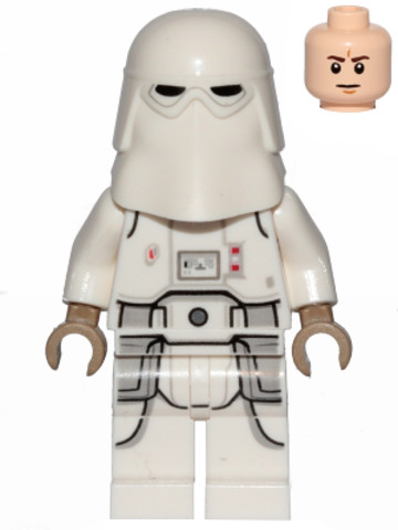 LEGO® Minifigurák sw1102 - Snowtrooper, Printed Legs, Dark Tan Hands, Frown