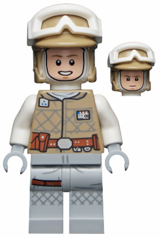 LEGO® Minifigurák sw1143 - Luke Skywalker (Hoth, Balaclava Head)