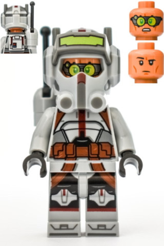 LEGO® Minifigurák sw1150 - Clone Commando Tech, Experimental Unit Clone Force 99