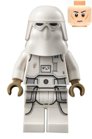 LEGO® Minifigurák sw1177 - Snowtrooper Commander, Printed Legs, Dark Tan Hands