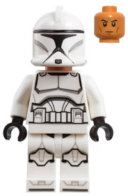 Clone Trooper (Phase 1) - Nougat Head, Printed Legs and Boots