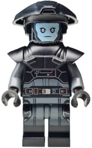 LEGO® Minifigurák sw1223 - Imperial Inquisitor Fifth Brother - Black Uniform
