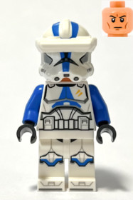 Clone Trooper Specialist, 501st Legion (Phase 2) - Blue Arms, Macrobinoculars, Nougat Head, Helmet w