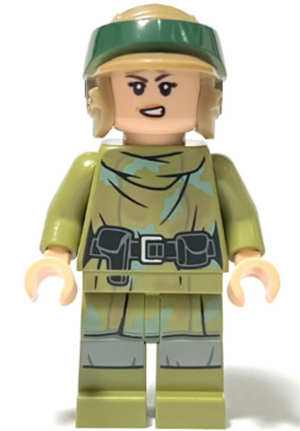 LEGO® Minifigurák sw1264 - Princess Leia - Olive Green Endor Outfit