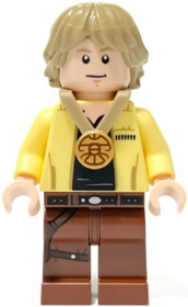 Luke Skywalker - Ünneplő öltözet, Fényes, világos sárga Dzseki