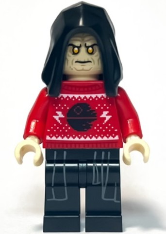 LEGO® Minifigurák sw1297 - Emperor Palpatine - Ünnepi kötött pulcsi