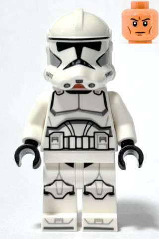 LEGO® Minifigurák sw1319 - Clone Trooper (2. fázis) - Nugát fej