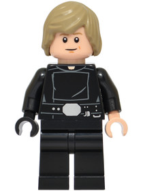 LEGO® Minifigurák sw1507 - Luke Skywalker  - SMART, fekete ruhában