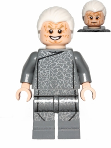 LEGO® Minifigurák sw540 - Palpatine kancellár - 3. epizód sötétkékes szürke ruha