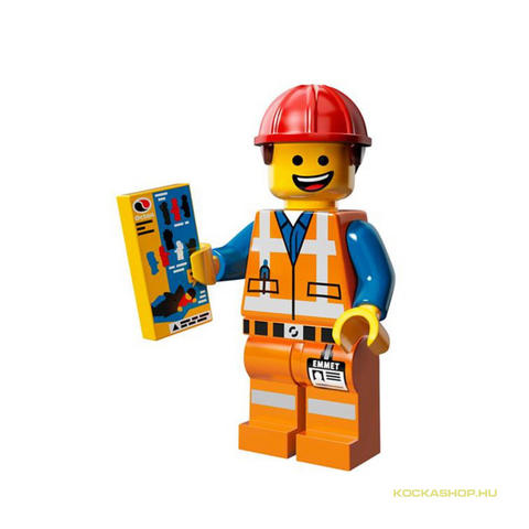 LEGO® Minifigurák TLM003 - Sisakos Emmet minifigura, 71004 The LEGO Movie