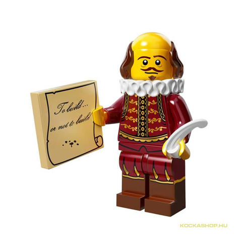 LEGO® Minifigurák TLM008 - William Shakespeare minifigura, 71004 The LEGO Movie