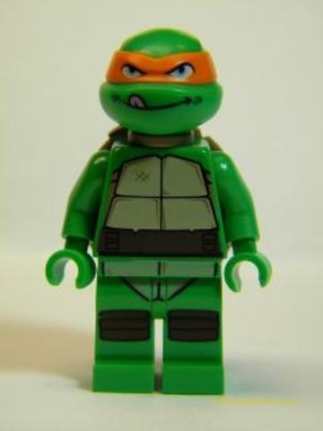 LEGO® Minifigurák tnt003 - Michelangelo-Ravasz