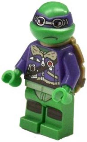 LEGO® Minifigurák tnt028 - Donatello - védőszemüveggel
