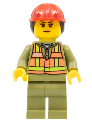 LEGO® City trn246 - Pályaudvari munkás 2