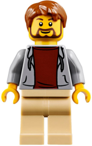 LEGO® Minifigurák twn307 - Camper, Hooded Sweatshirt
