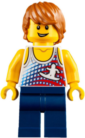 LEGO® Minifigurák twn314 - Surfer, Male