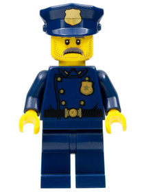 Police Officer, Moustache (1940s Era)
