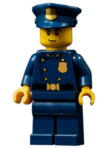 LEGO® Minifigurák twn405 - Police Officer, Smirk (1940s Era)