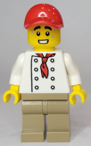 LEGO® Minifigurák twn433 - Hot Dog Vendor