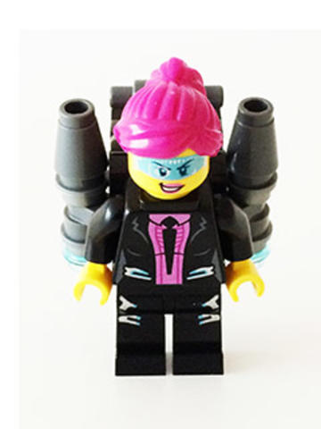 LEGO® Minifigurák uagt018 - Agent Caila Phoenix, jetpackkal