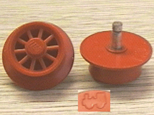 LEGO® Alkatrészek (Pick a Brick) wheel2a - Régi Vonatkerék - Használt