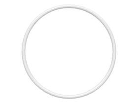 Fehér Approx. 3 x 3 Gumigyűrű