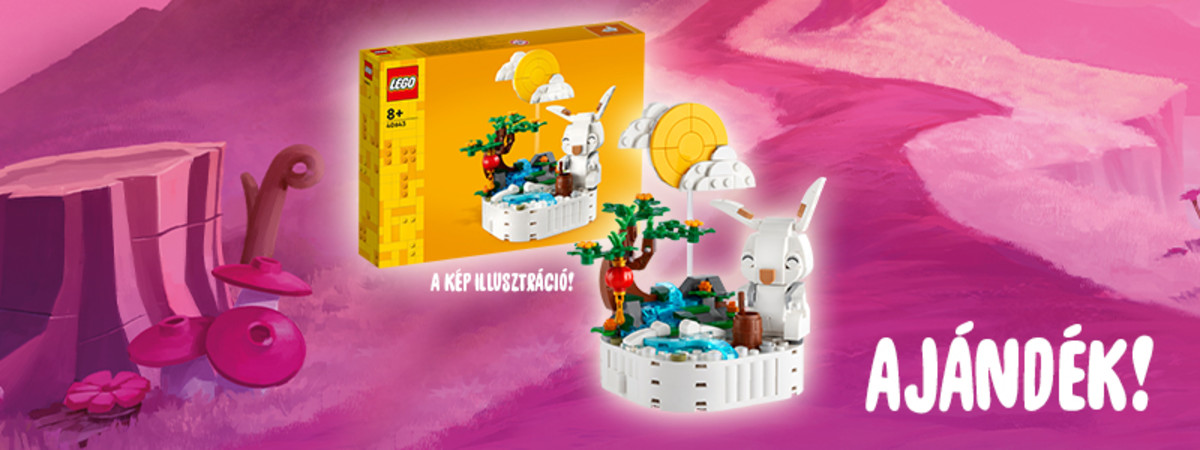 Ajándék LEGO® Seasonal Jáde nyúl készlettel várunk!