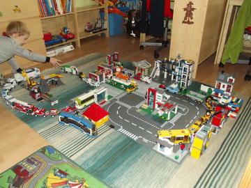 Lego városunk