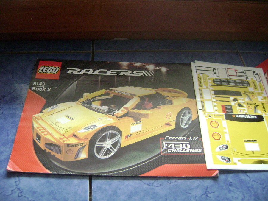 Lego Ferrari F430 Chalange 8143