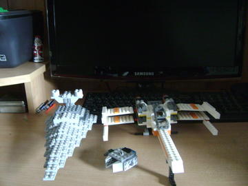 Saját építésű star wars űrhajóim