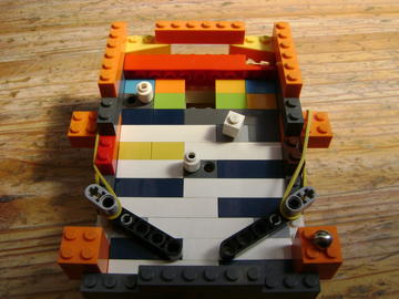 Mini LEGO flipper