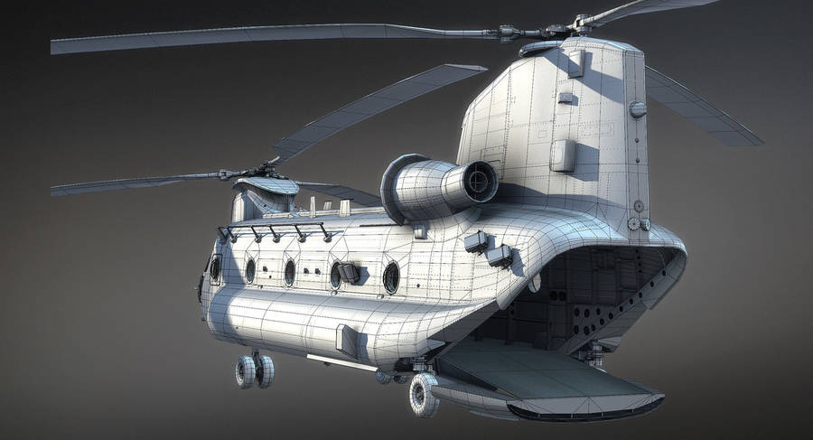 CH-47 Chinook helikopter
