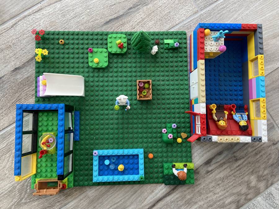 Húsvétolás Lego cityben