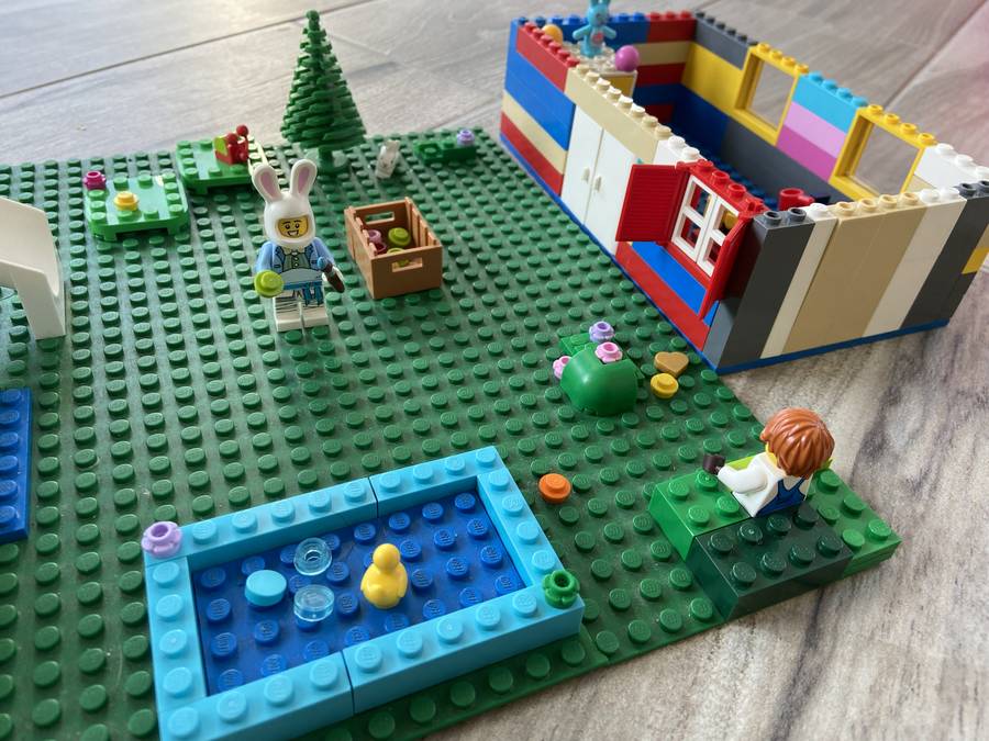 Húsvétolás Lego cityben