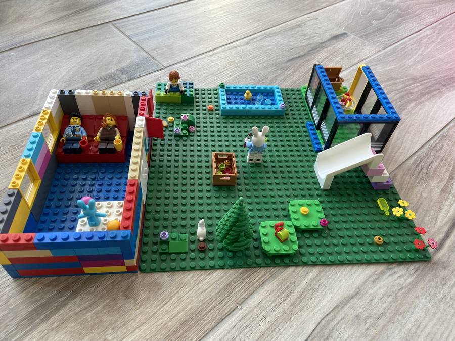 Húsvétolás Lego cityben