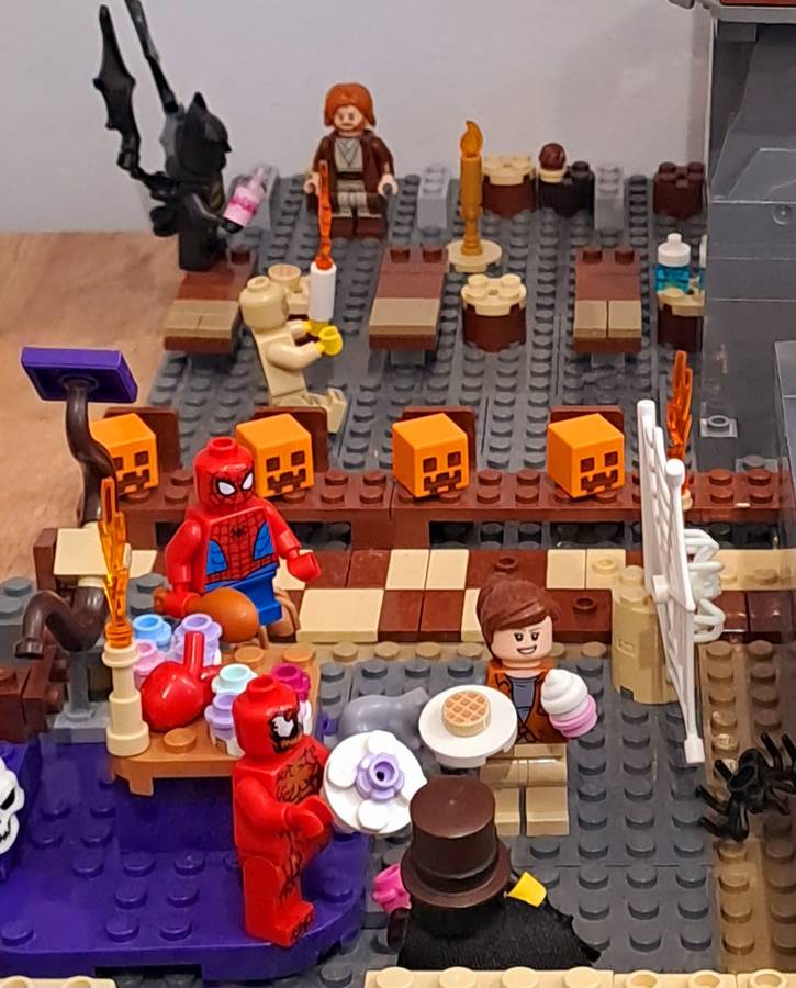 Halloween jelenet