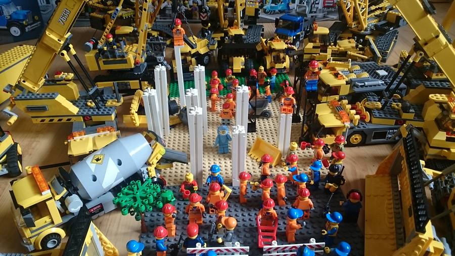 LEGO® City Épitkezés